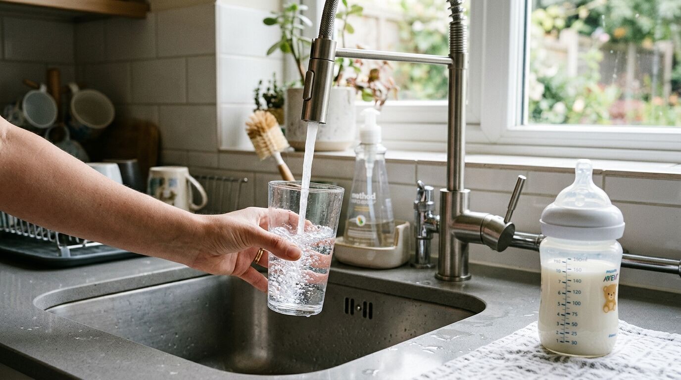 Eau adoucie et boisson : sodium et nourrissons