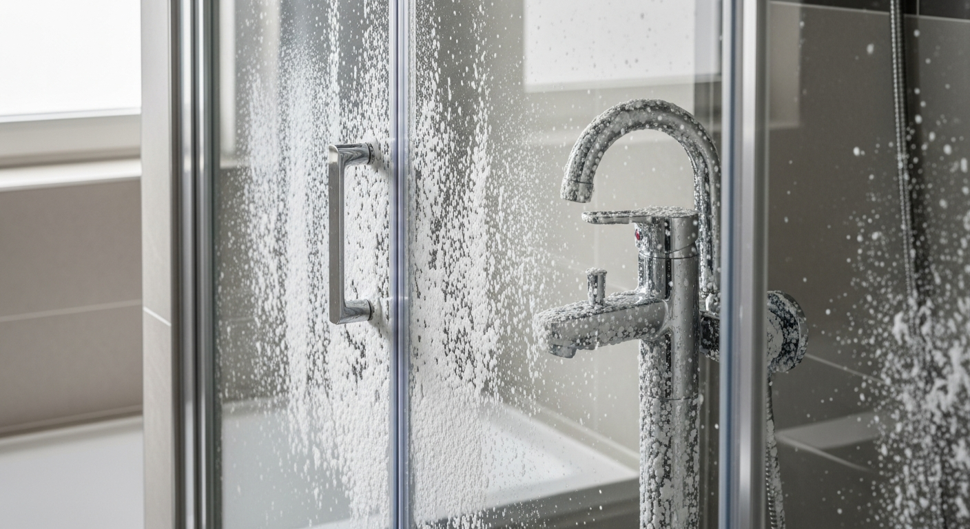 Tartre dans la salle de bain : causes et solutions durables